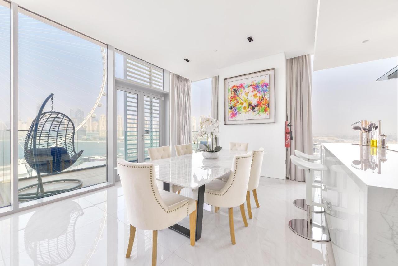 Spectacular 3 Bedroom Condo With Maids Room Facing The Dubai Eye Экстерьер фото