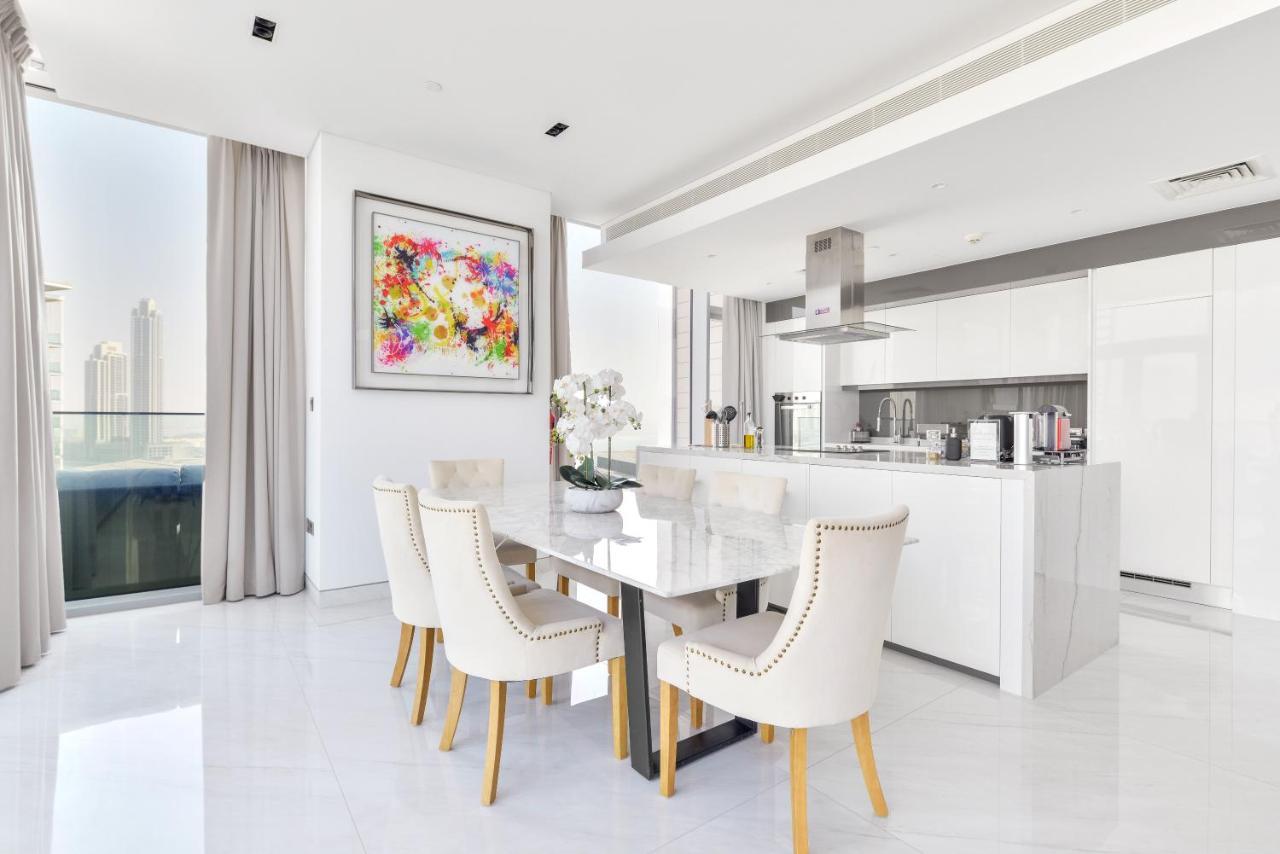 Spectacular 3 Bedroom Condo With Maids Room Facing The Dubai Eye Экстерьер фото